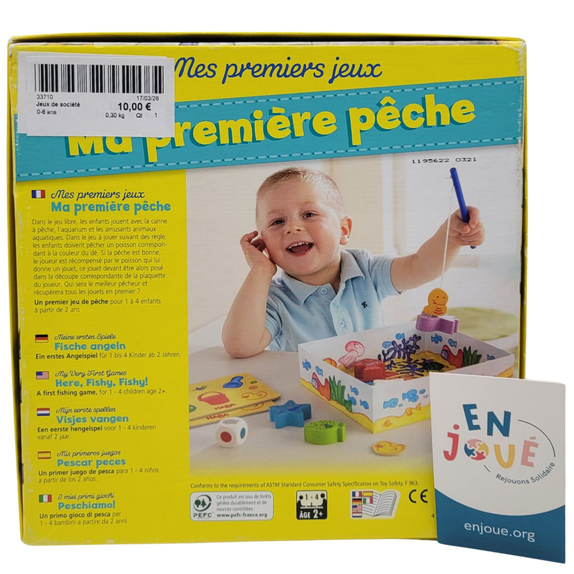Premier âge - Ma première pêche Mes premiers jeux - Haba - Dès 2 ans. Bon état - Vue 4 - 